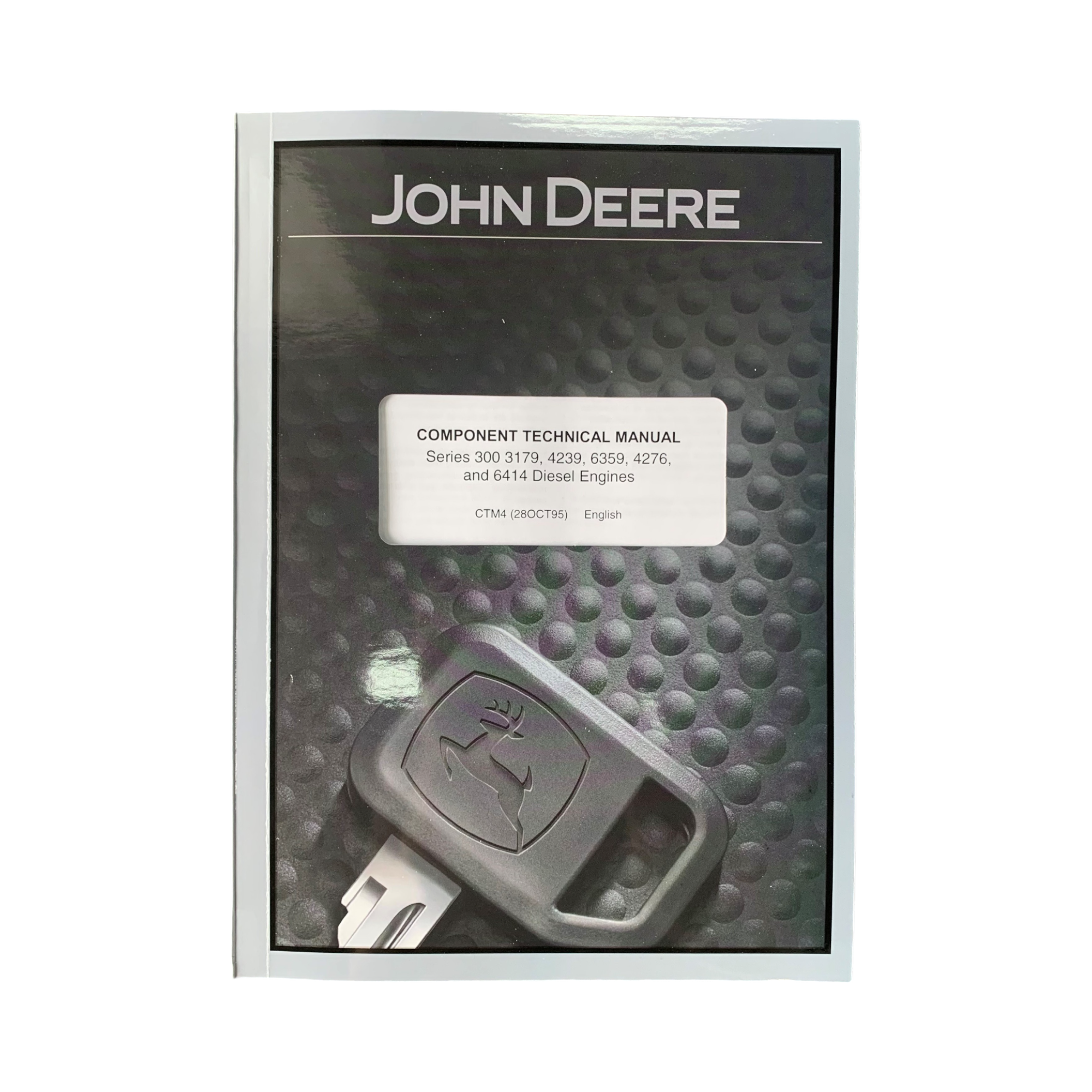 John Deere Series 300 3179 4239 6359 4276 6414 Engine REPAIR SERVICE MANUAL CTM4