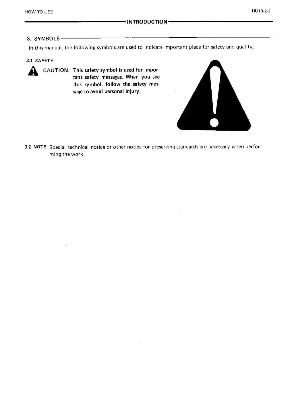 HITACHI EX60WD Excavator Service Manual