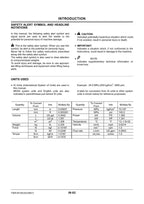 Hitachi ZW50 Wheel Loader Technical Manual