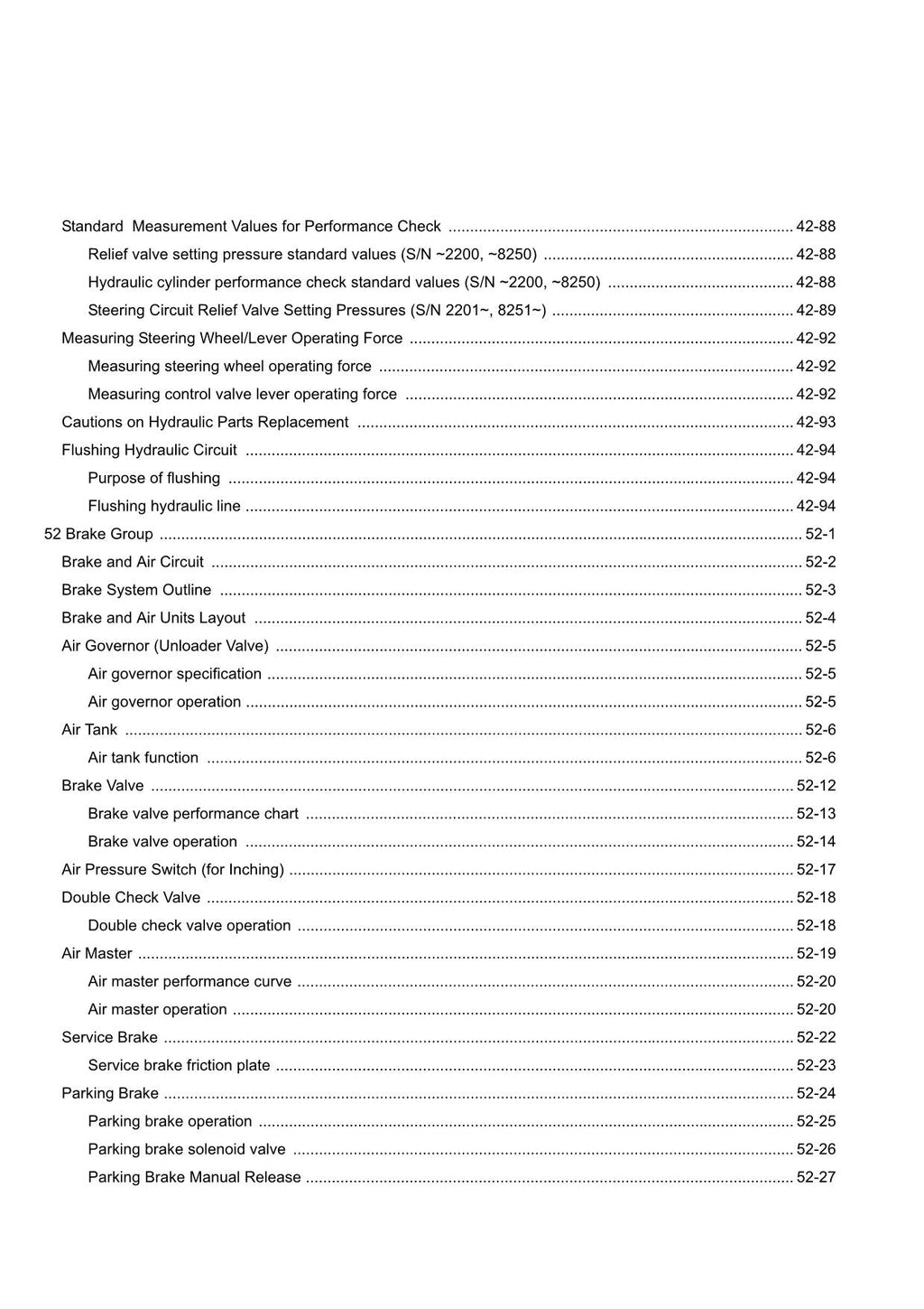 Hitachi ZW180-G Wheel Loader Technical Manual Operational Principle