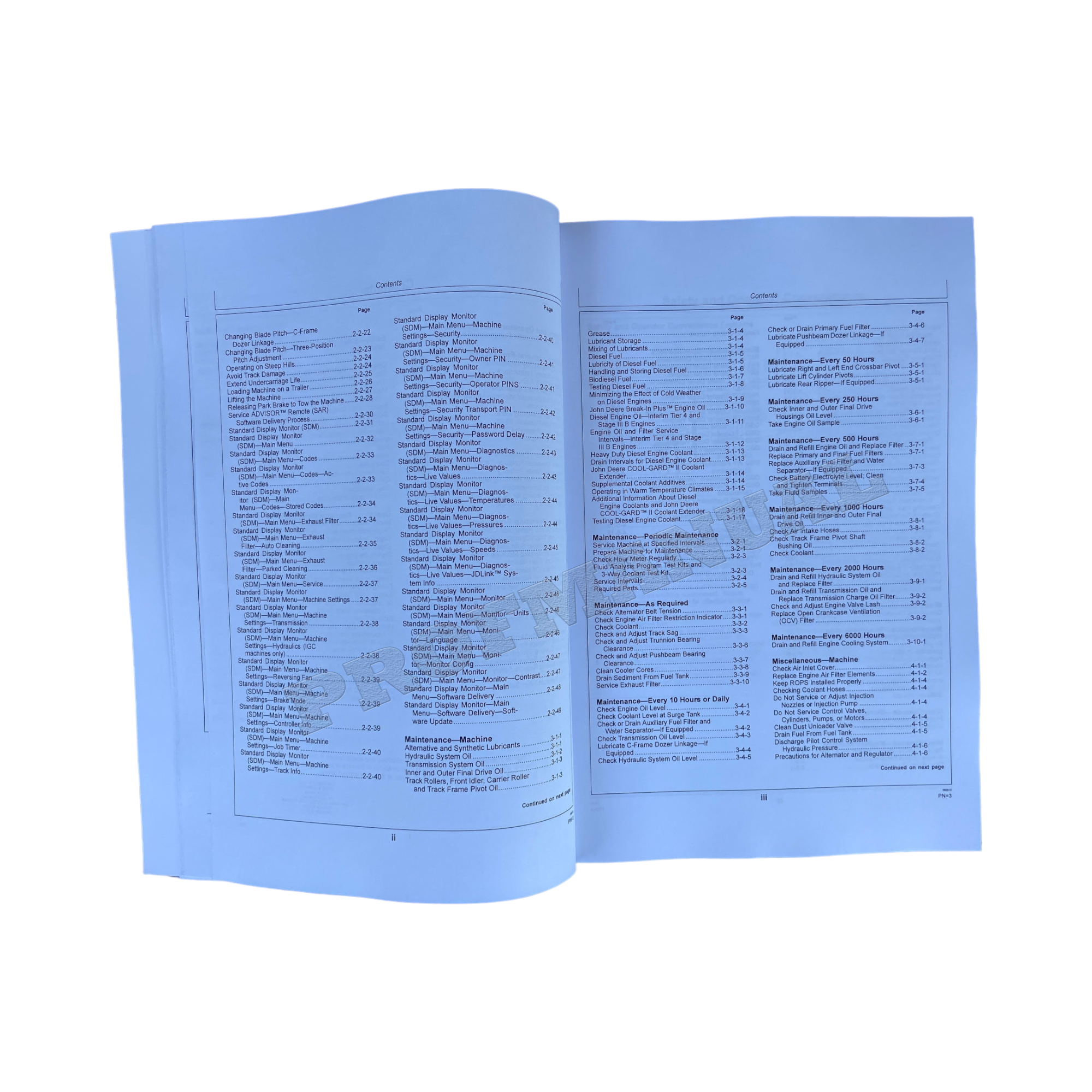 MANUAL DEL OPERADOR DE LA BULLDOZER SOBRE ORUGAS JONH DEERE 850K + ¡BONIFICACIÓN! 