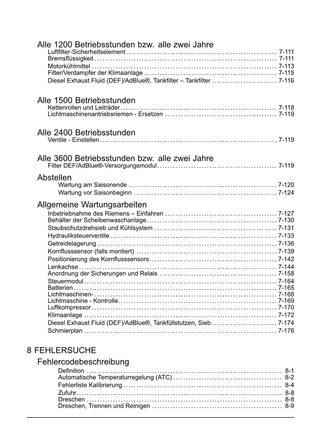 New Holland CX8 90 Mähdrescher Betriebsanleitung Ab 2001