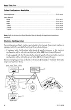 SKYTRAK 10042 10054 12054 6036 6042 8042 Telehandler Operators Manual 31211619