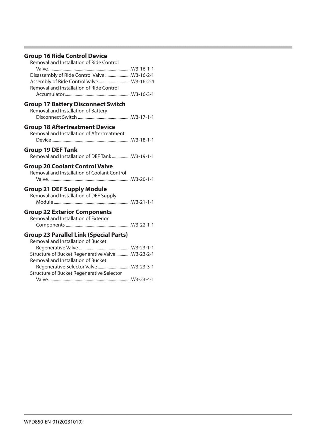 Hitachi ZW180-6 ZW180PL-6 Wheel Loader Workshop Manual