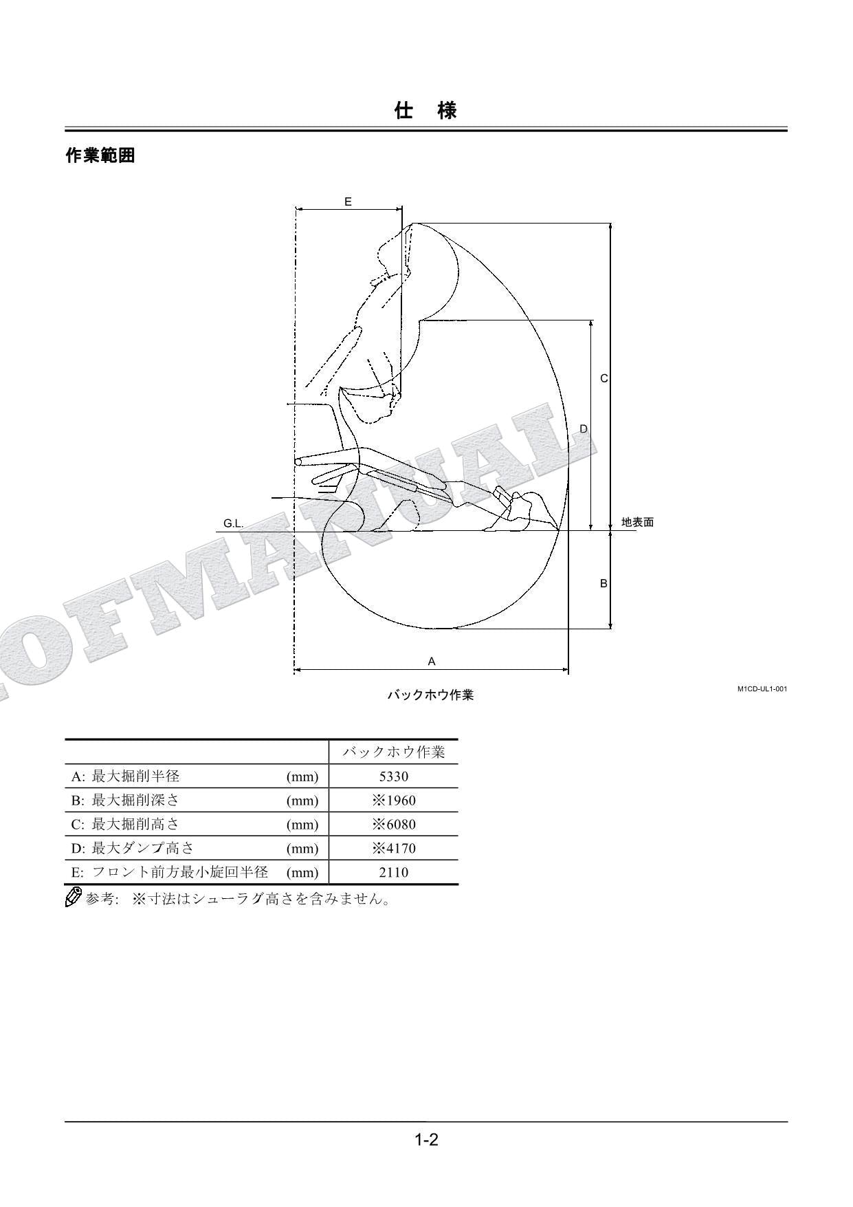 Manual del catálogo de piezas de la excavadora frontal de alcance corto y bajo espacio libre HITACHI ZX70