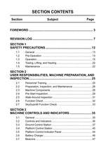 Manual del operador de plataformas elevadoras JLG EC600SJ EC600SJP H600SJ H600SJP 31222499