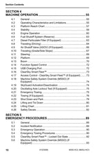 Manual del operador de mantenimiento y operación de plataformas elevadoras JLG 800S HC3 y 860SJ HC3 31223065