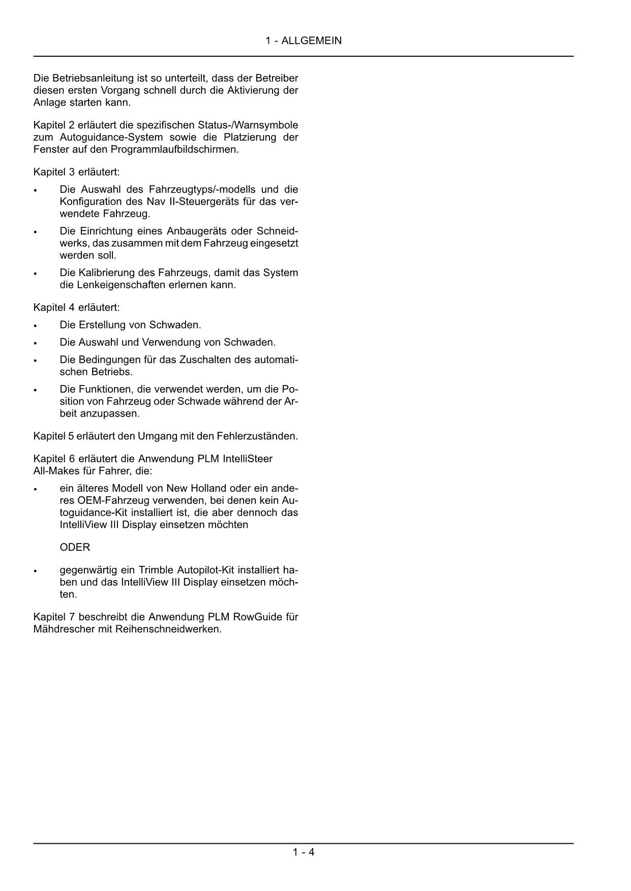 New Holland INTELLIVIEW III Betriebsanleitung 84549873