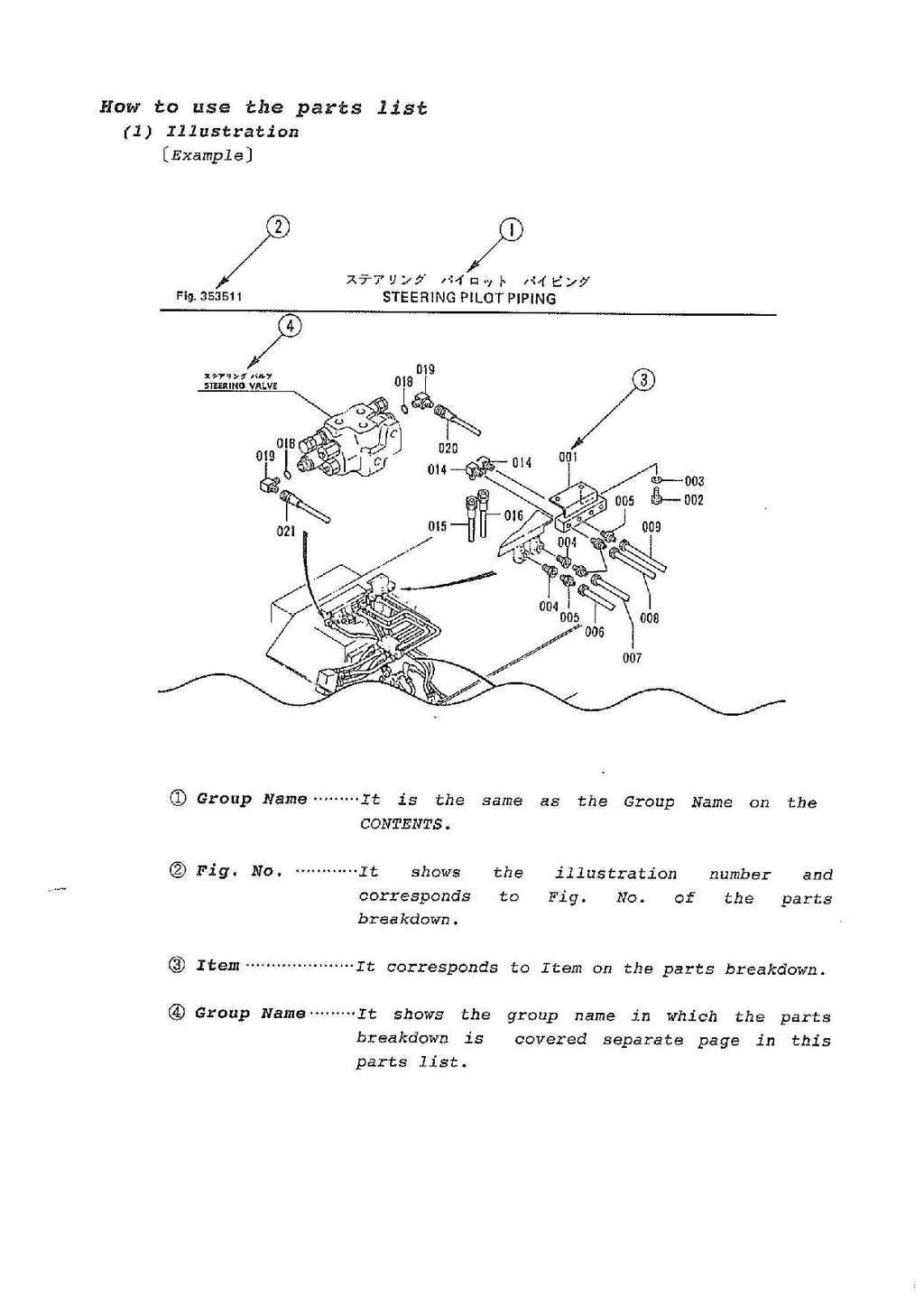 Hitachi FL335-1 Wheel Loader Parts Catalog Manual SN all