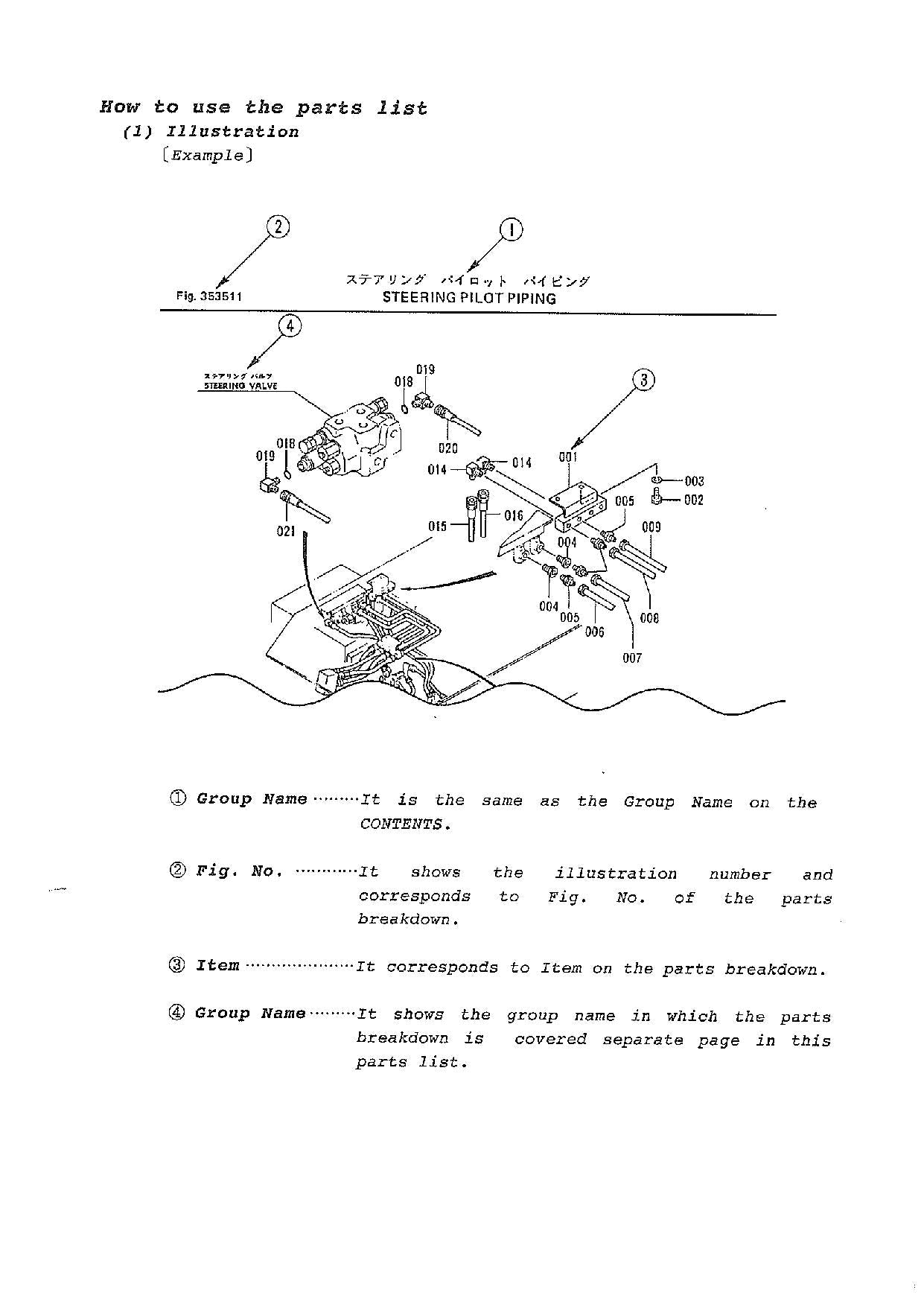 Hitachi FL335-1 Wheel Loader Parts Catalog Manual SN all