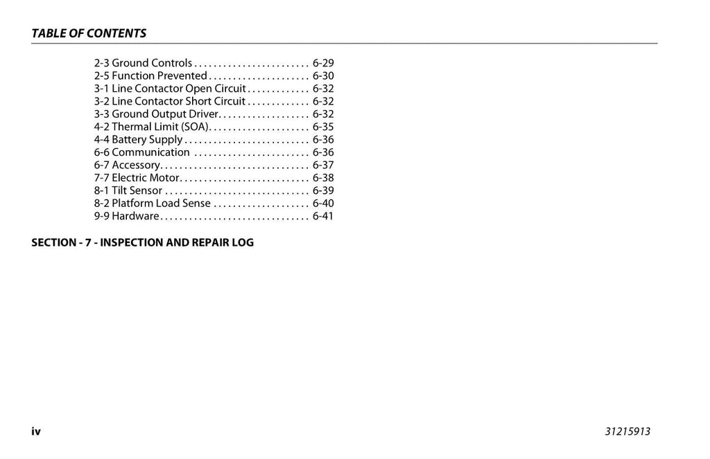 JLG 1930ES 2032ES 2632ES 2646E3 3246ES Scissor Lift Operators Manual