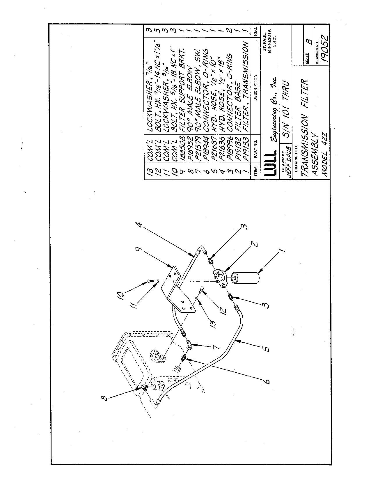 JLG 422 Telehandler Parts Catalog Manual