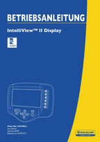 New Holland IntelliView II Display Betriebsanleitung
