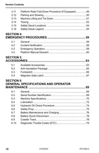 Manual del operador de mantenimiento y operación del elevador de tijera JLG ES1530LC 31222422