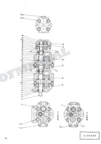 HITACHI UH04-5 UH052 Equipment Component Excavator Parts Catalog Manual