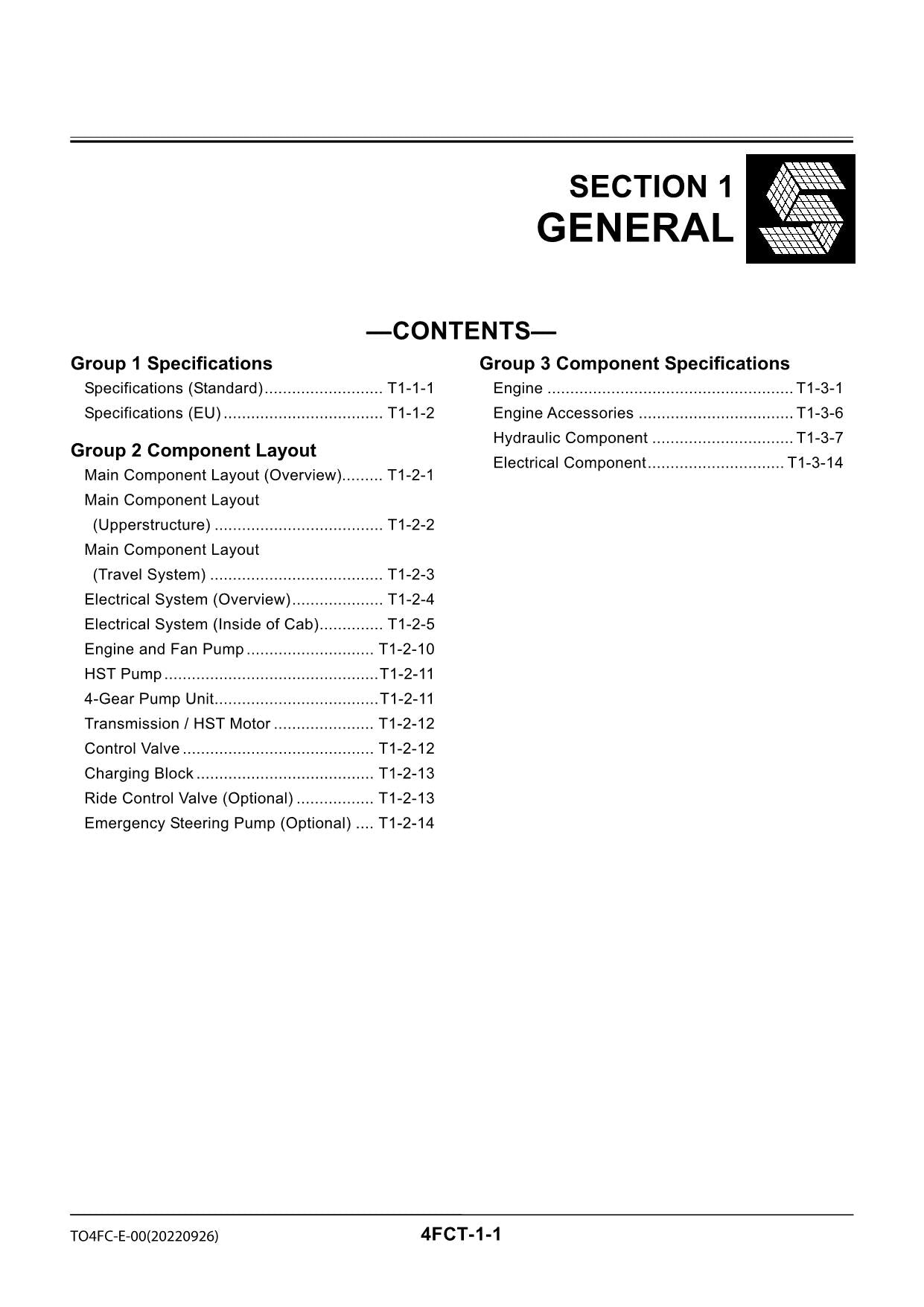 Hitachi ZW140 ZW150 Wheel Loader Technical Manual Operational Principle