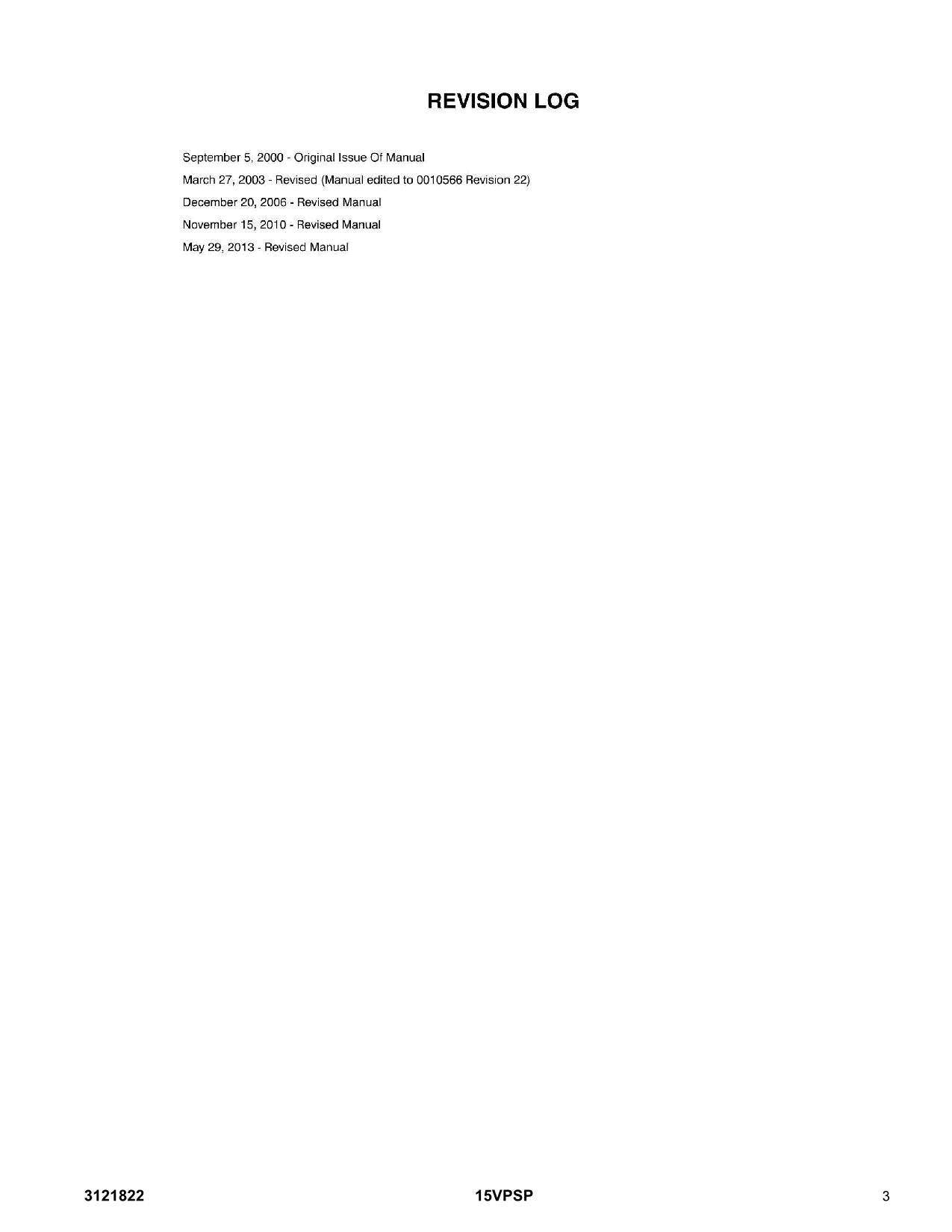 Manual del catálogo de piezas del mástil vertical JLG 15VPSP