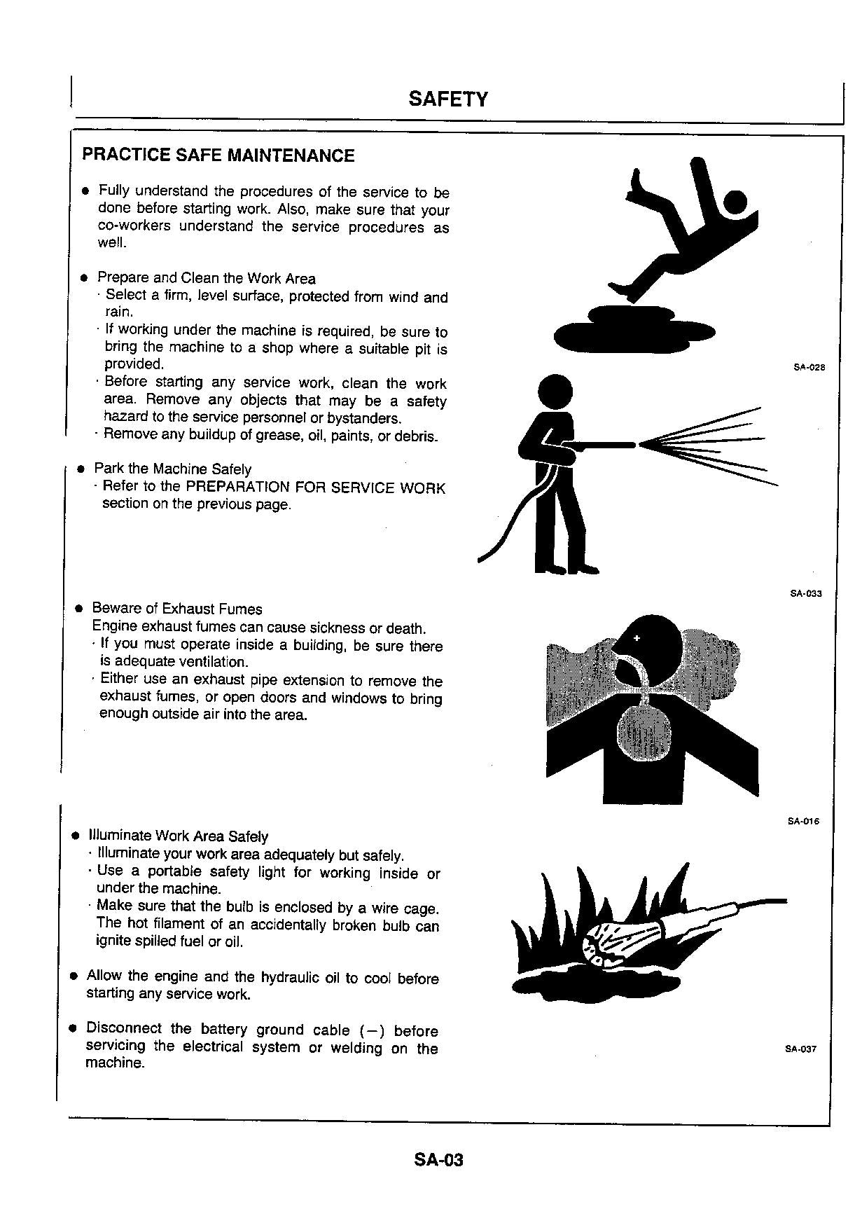 Hitachi EX30UR-2 EX40UR-2 Excavator Operational Test Troublesh Service manual