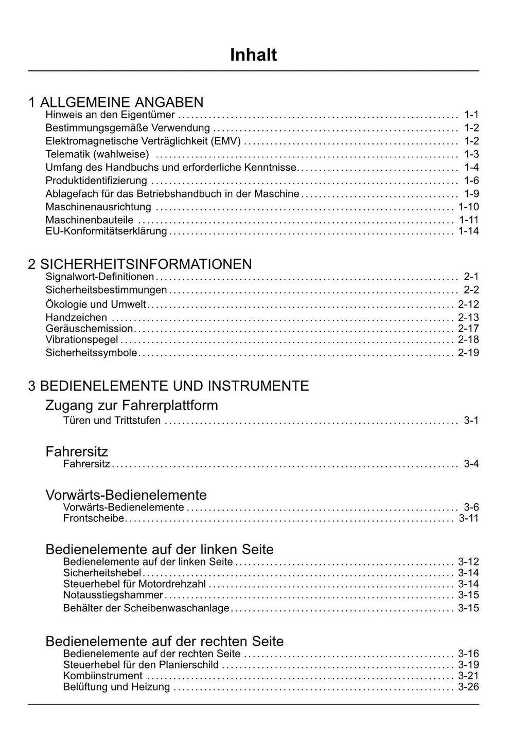 New Holland E18C Minibagger Betriebsanleitung
