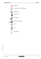 Liebherr L586-461 Wheel Loader Operators manual