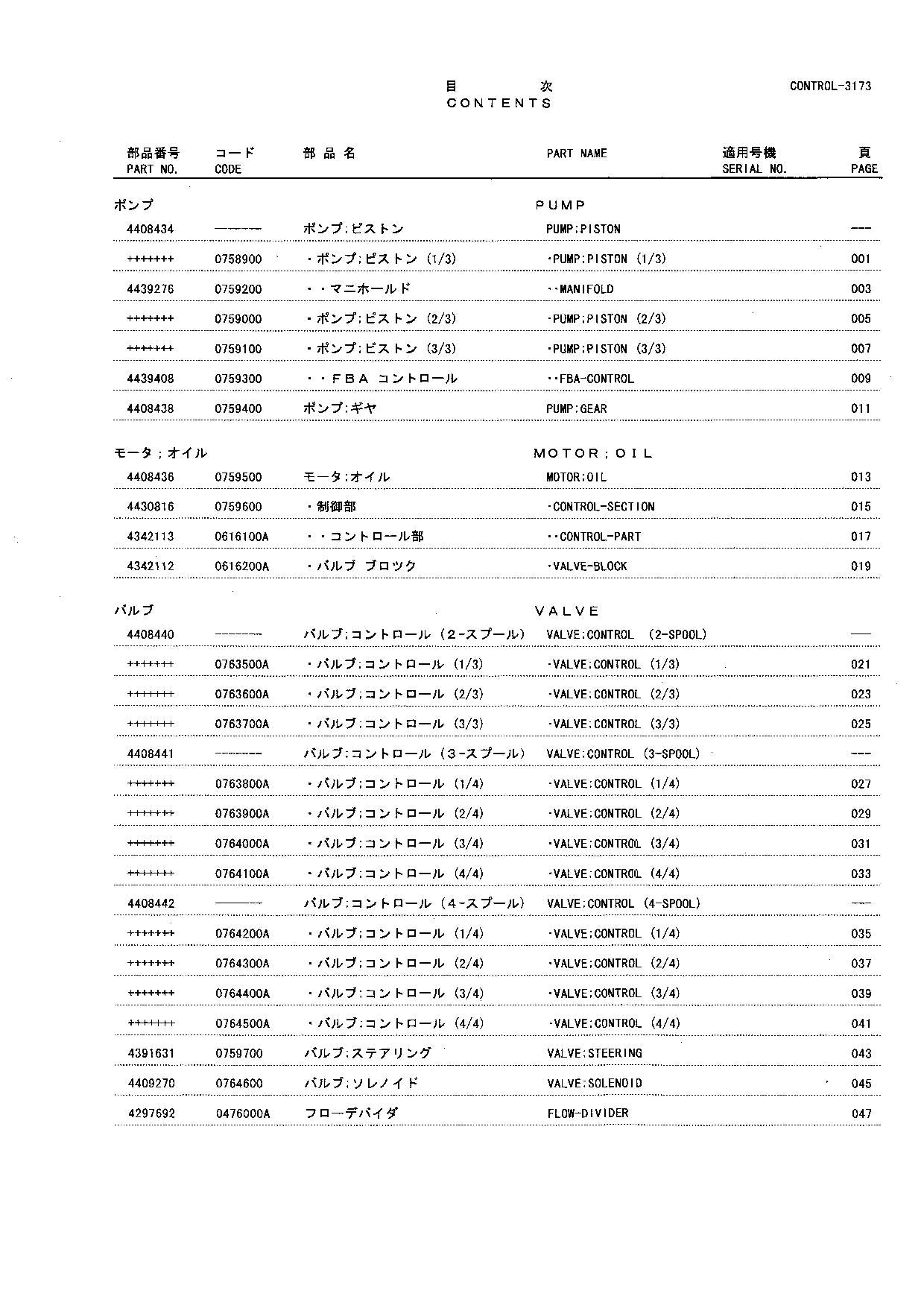 Hitachi LX70-5 Wheel Loader Equip Component Parts Catalog Manual SN 005101-up