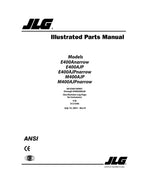 Catálogo de piezas del elevador de pluma estrecha JLG M400AJP M400AJP Manual 3121646