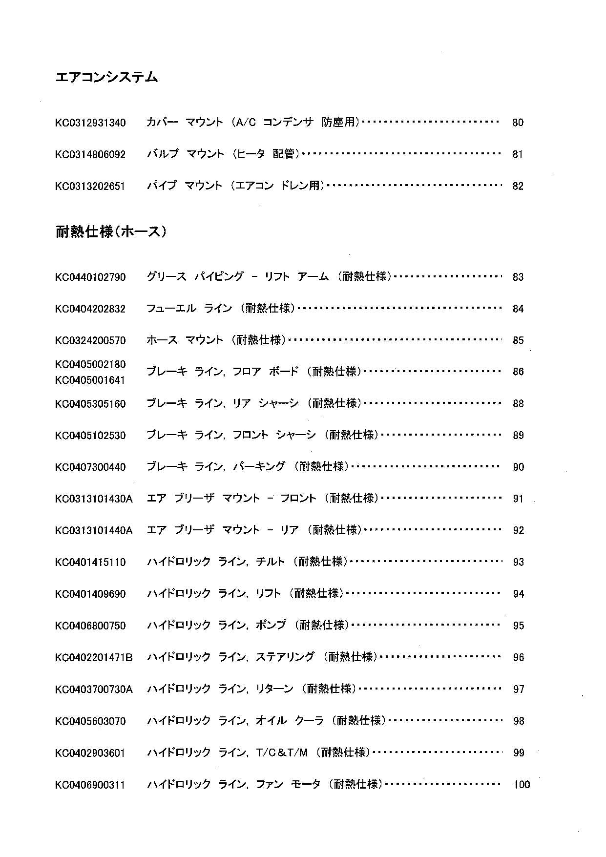 Hitachi ZW370 Wheel Loader Parts Catalog Manual SN 000298-