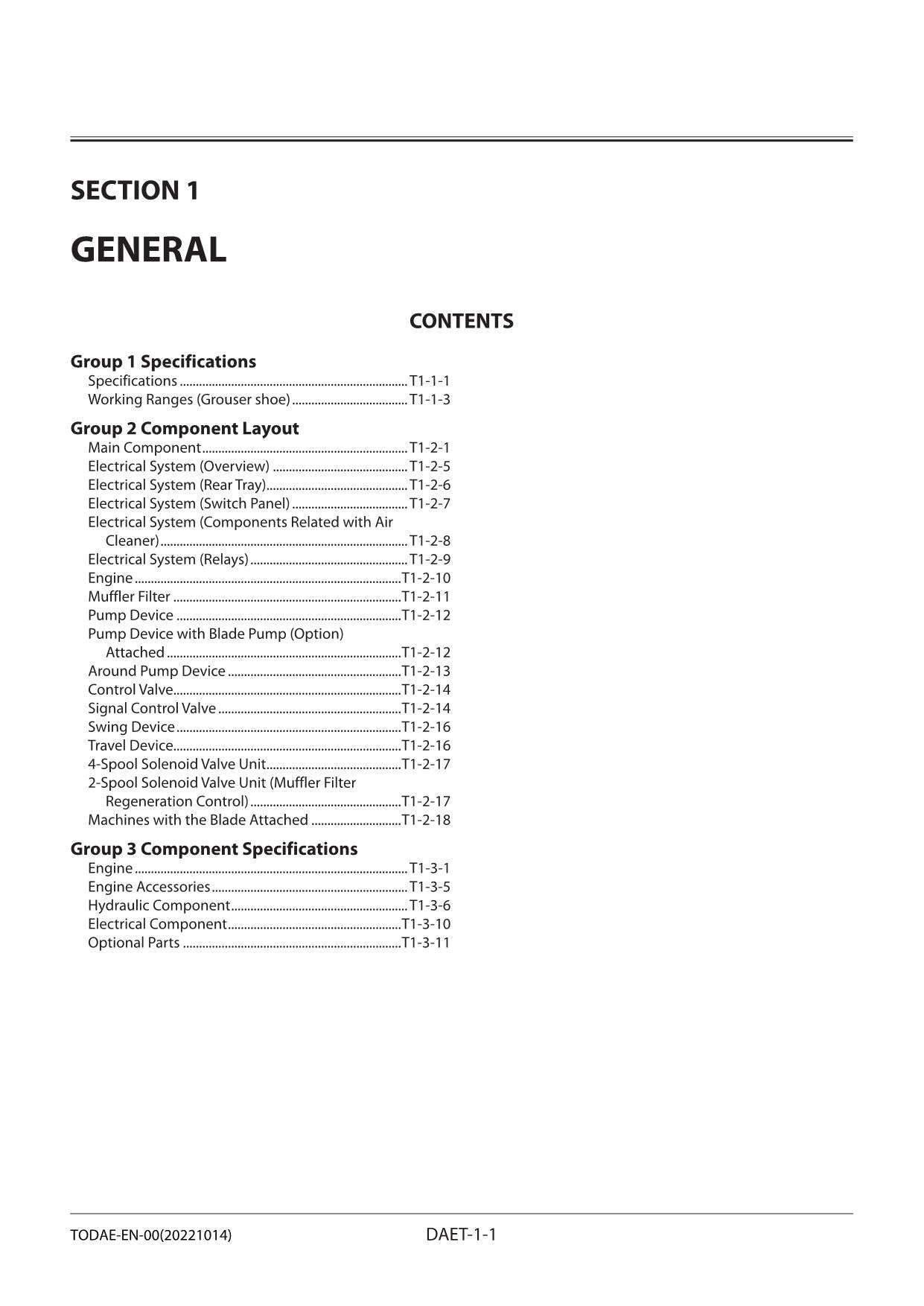 HITACHI ZAXIS ZX135US-5B Excavator Operational Principle Technical Manual