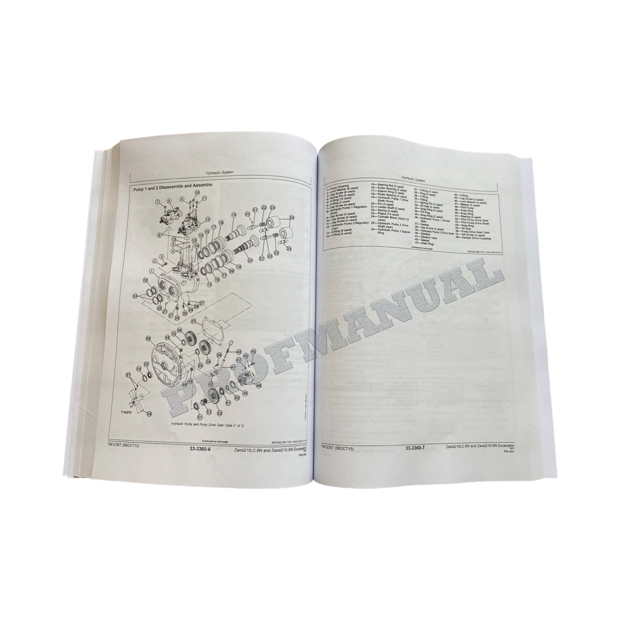 HITACHI ZAXIS 210-5N 210LC-5N EXCAVATOR REPAIR SERVICE MANUAL + !BONUS!
