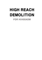 Hyundai HX400A DM CRAWLER EXCAVATOR Operators Maintenance Manual