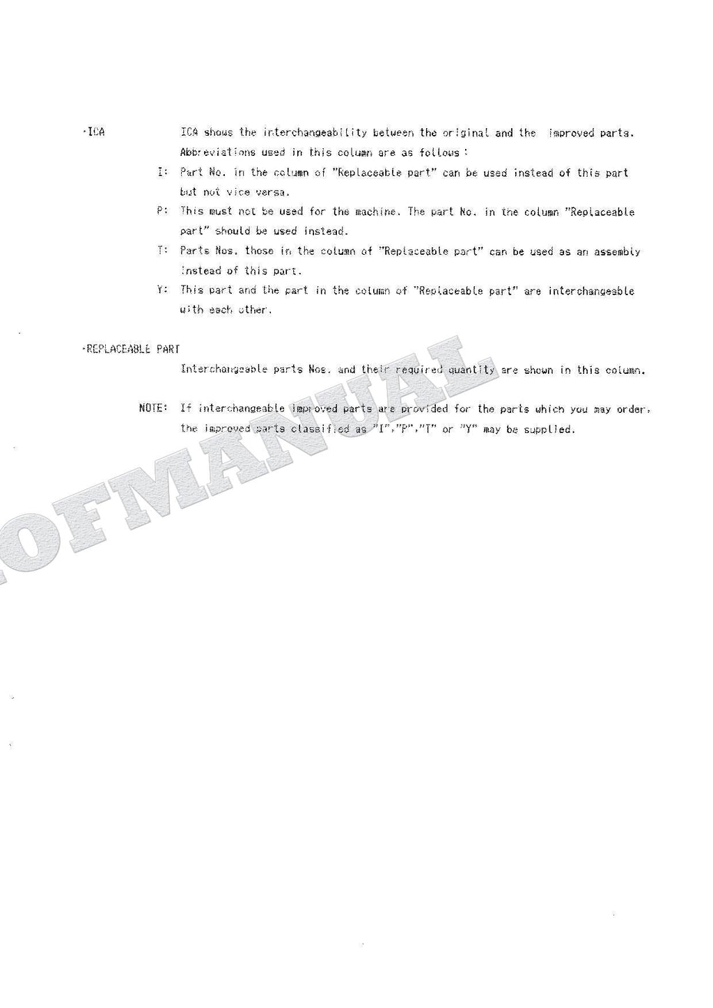 HITACHI UH035-7 UH043 Equipment Component Excavator Parts Catalog Manual
