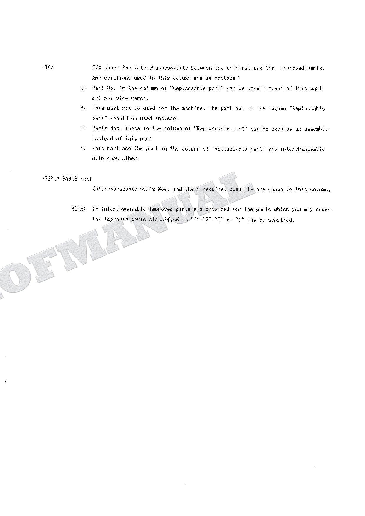 HITACHI UH035-7 UH043 Equipment Component Excavator Parts Catalog Manual
