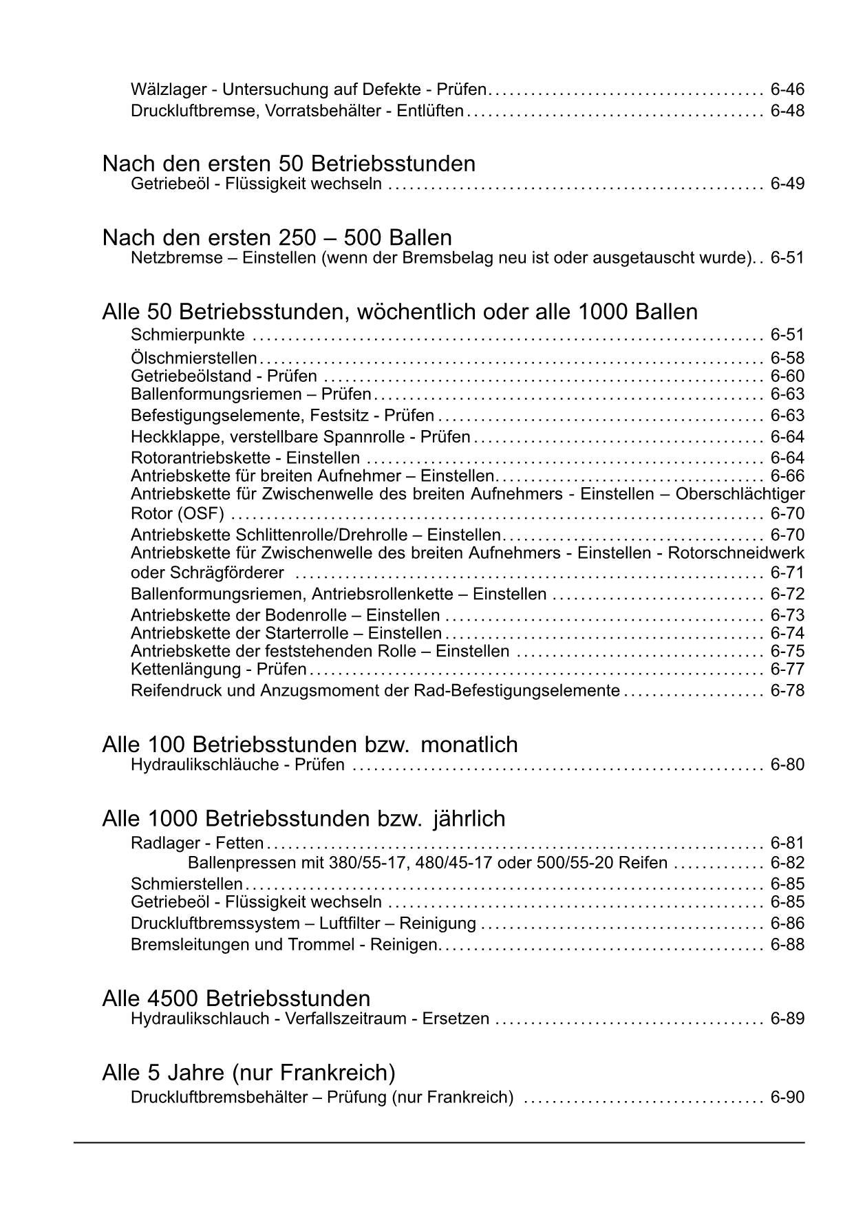 New Holland Roll Belt 150 180 Rundballenpresse Betriebsanleitung 92053220