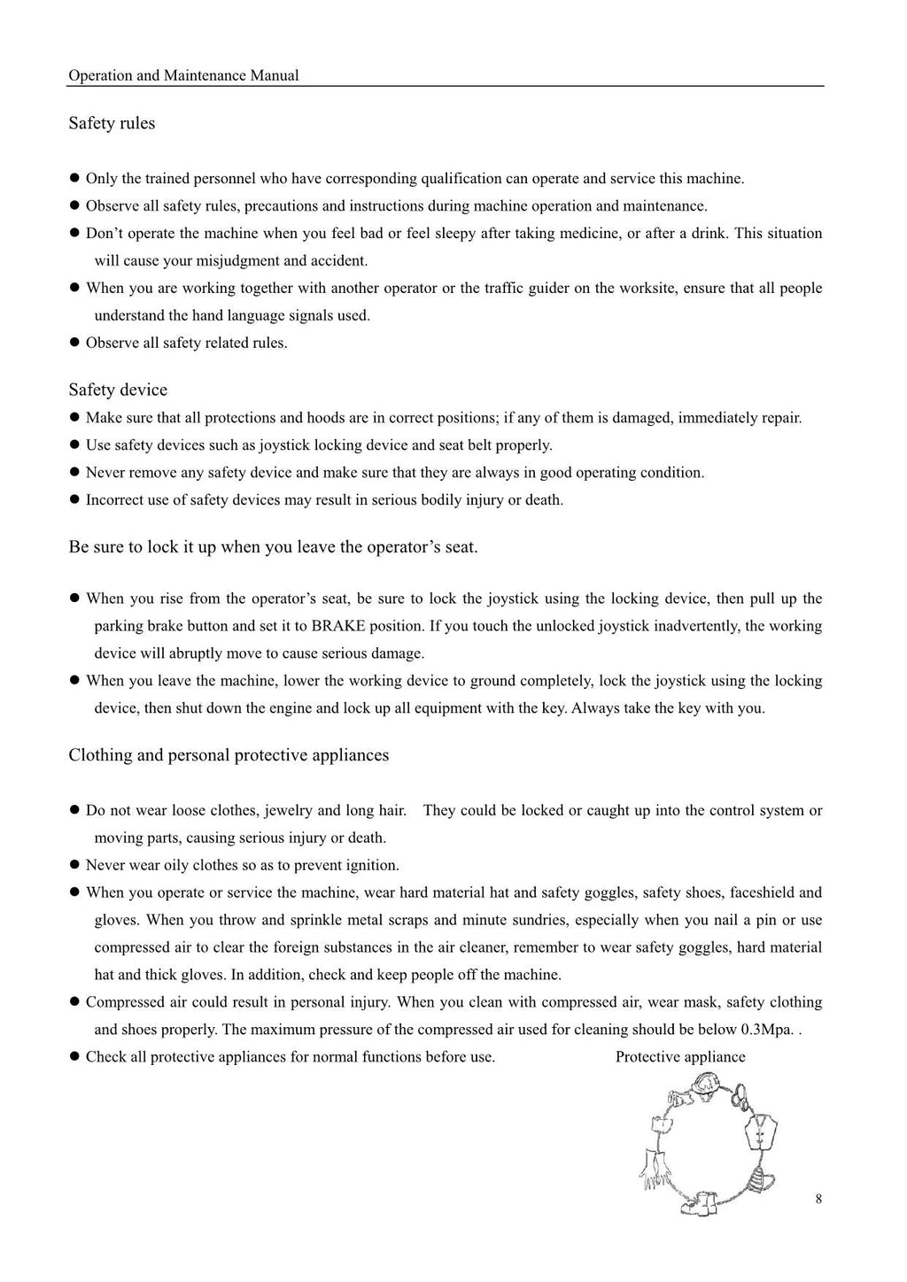 Hyundai HL630L HL635L WHEEL LOADER Operators Maintenance Manual