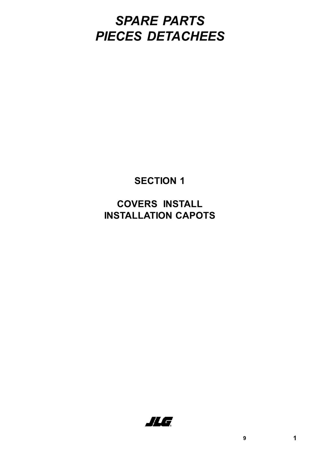 TOUCAN Duo Vertical Lift Parts Catalog Manual S.N. 5135-5266 MA032103
