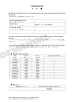 HITACHI ZX120-6 ZX135US-6 Series ISUZU 4JJ1-XASA12 Engine Parts Catalog Manual