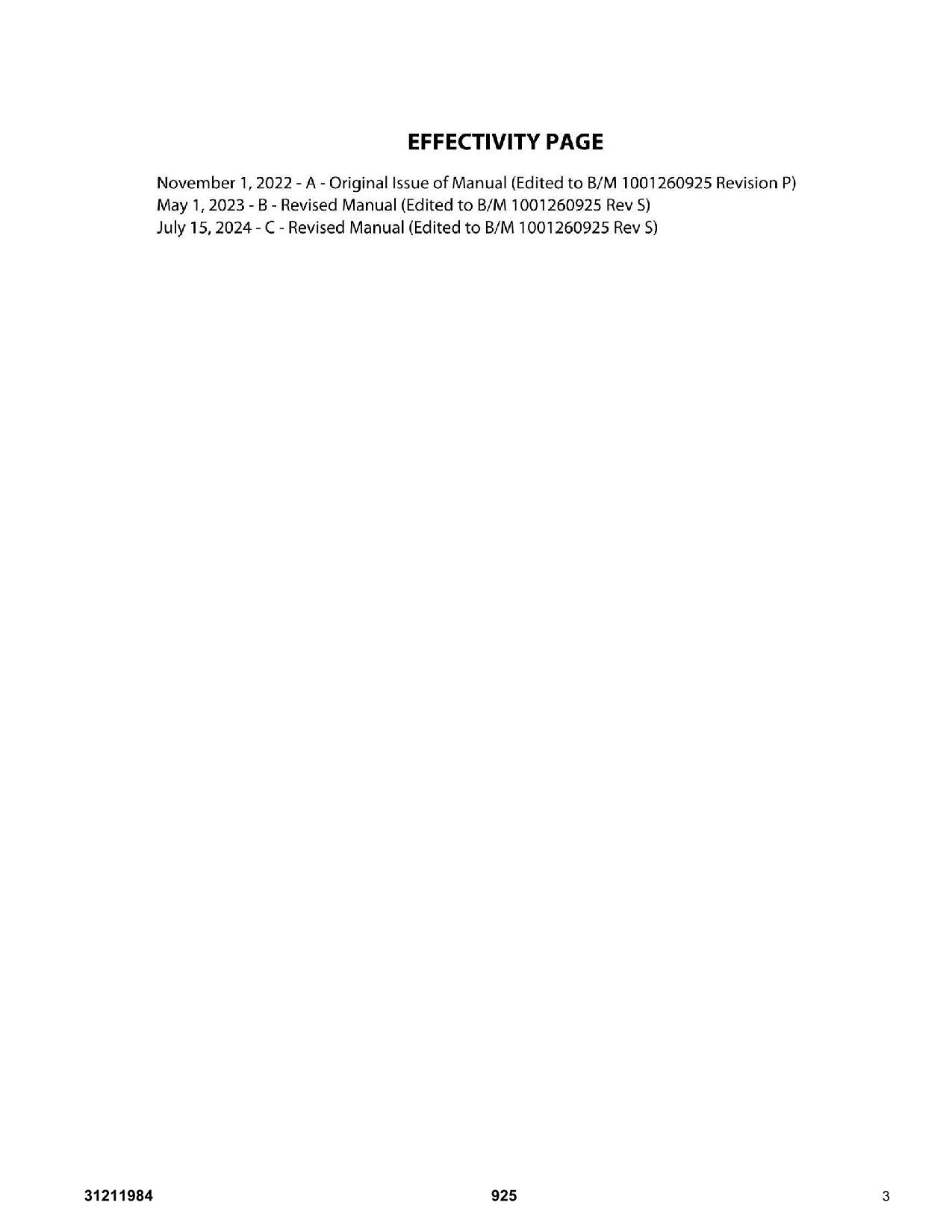 JLG 925 Telehandler  Parts Catalog Manual