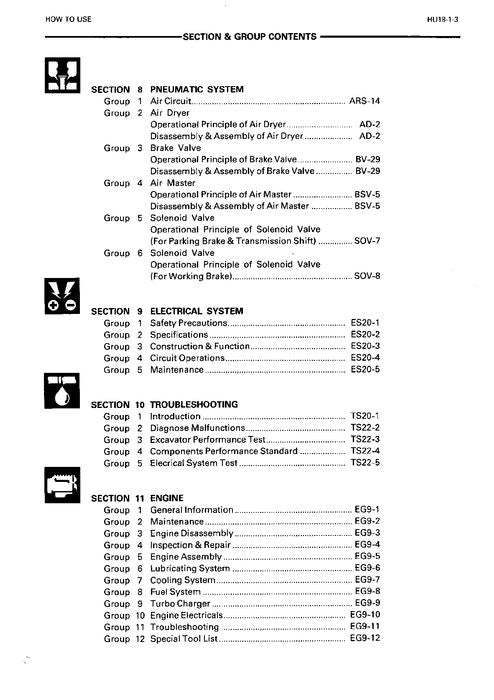 HITACHI EX160WD EXCAVATOR SERVICE MANUAL