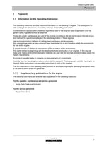 Liebherr D856 engine Operators manual