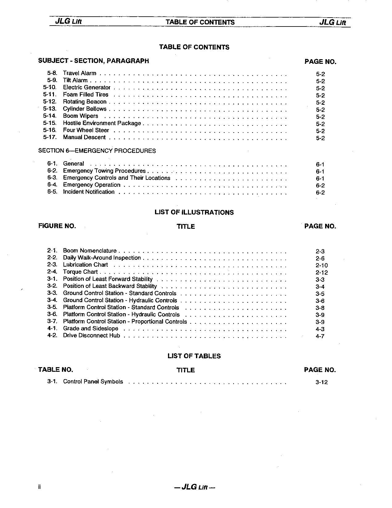 Manual del operador de mantenimiento y operación de la plataforma elevadora JLG 40HA