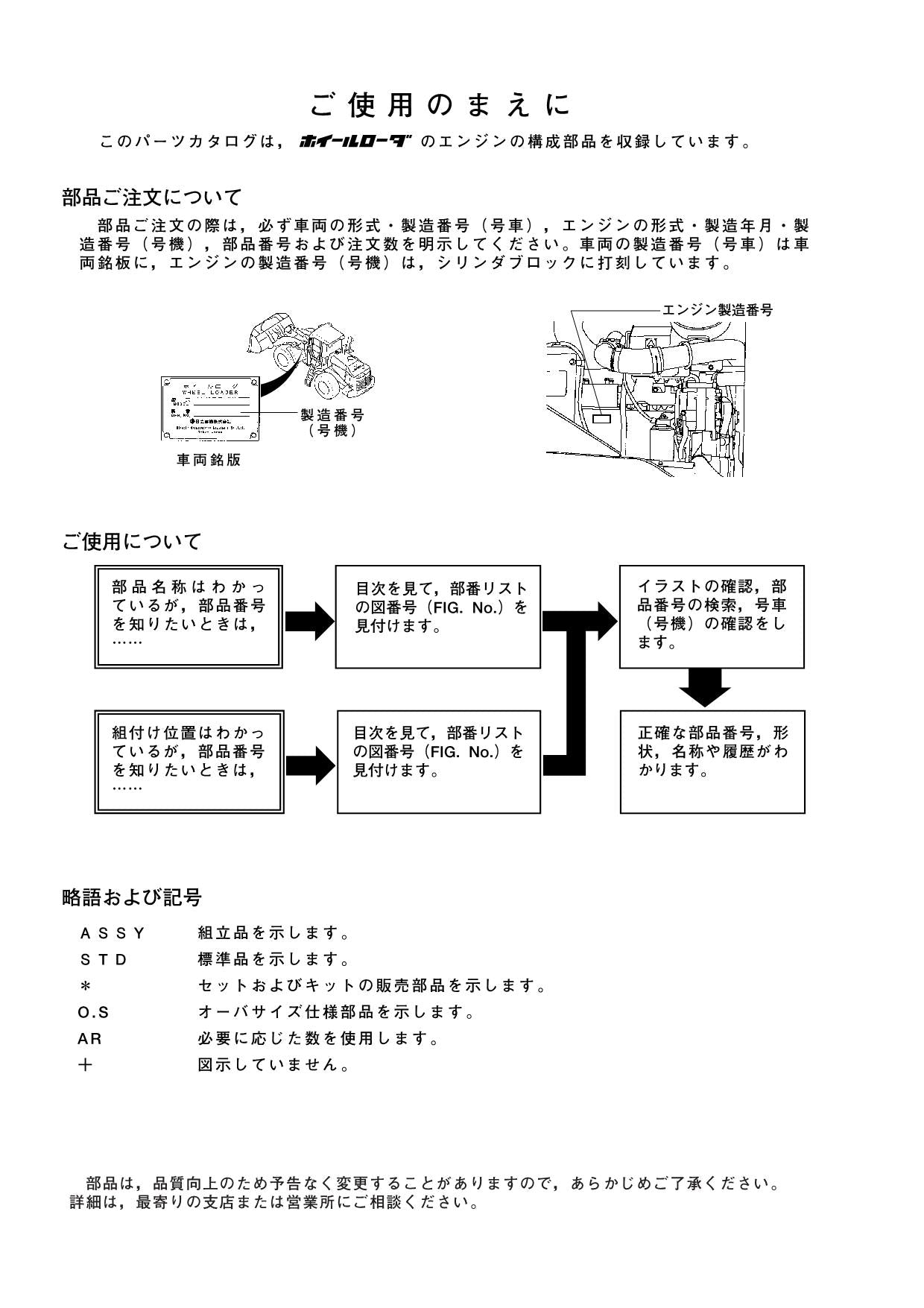 Hitachi QSB6.7 Diesel Engine Wheel Loader Parts Catalog Manual