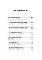 Hitachi ZW180-G Wheel Loader Technical Manual Troubleshooting