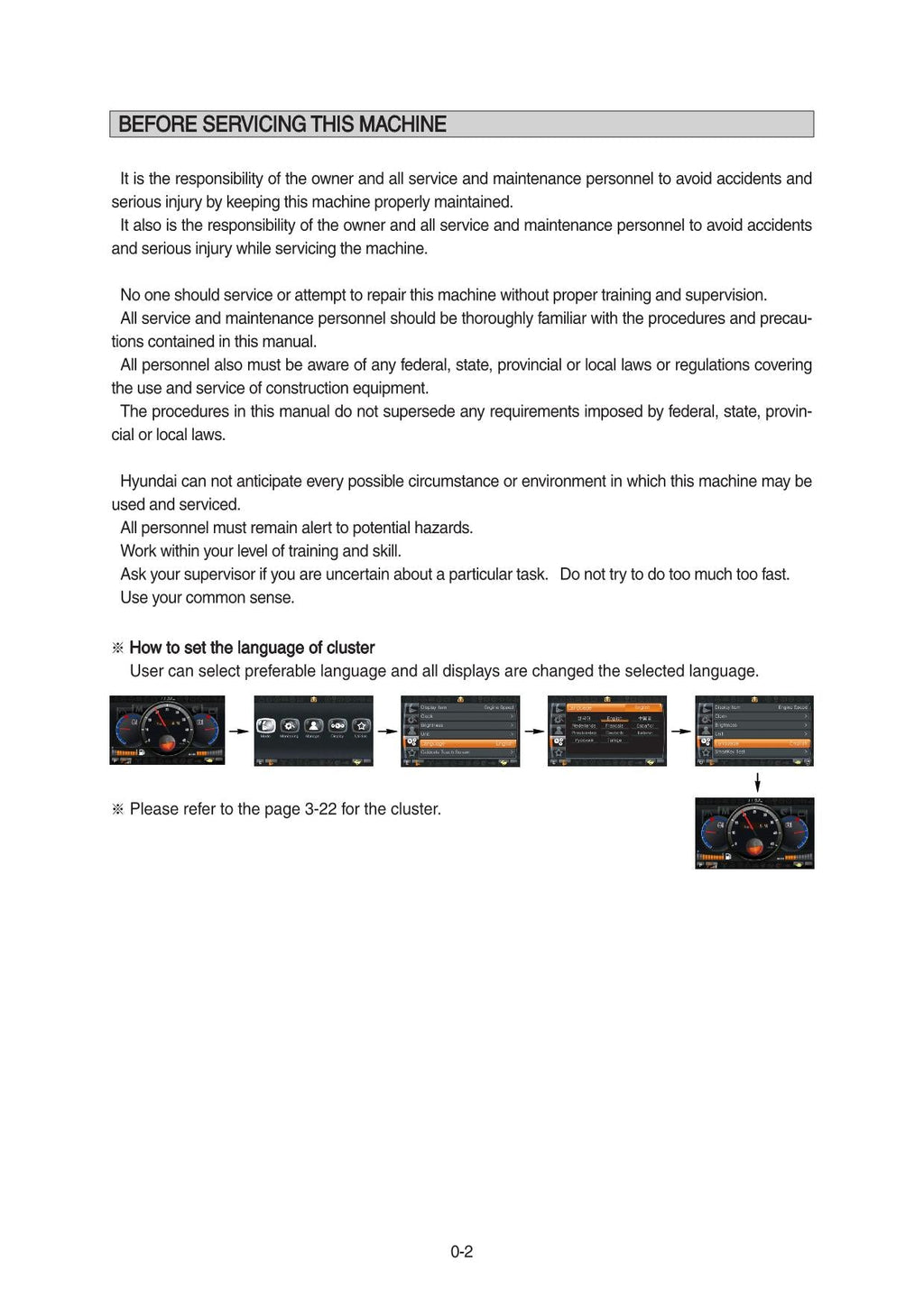 Hyundai R140LC-9A CRAWLER EXCAVATOR Operators Maintenance Manual