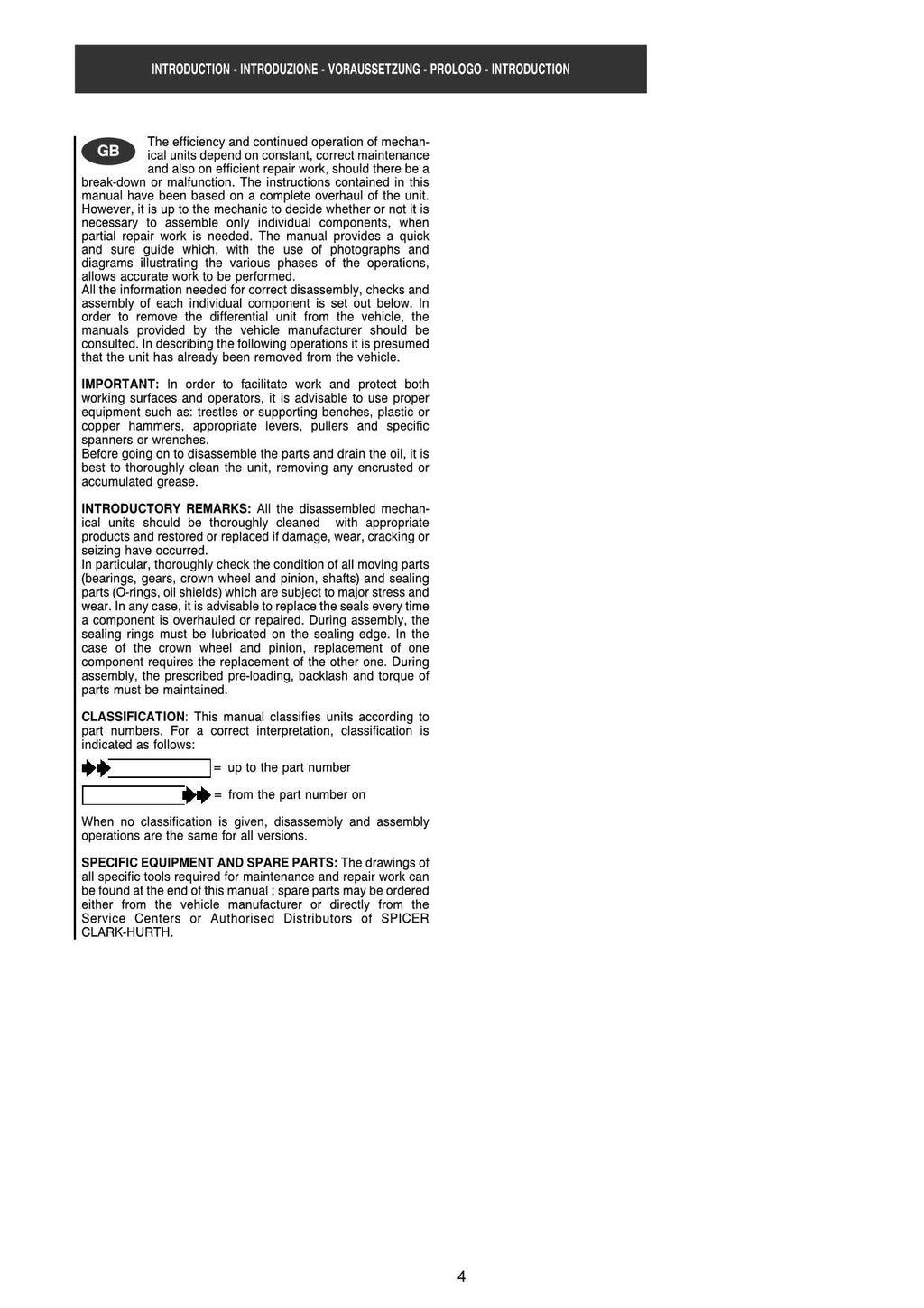 Hitachi 112-340 Axle Wheel Loader Service Manual