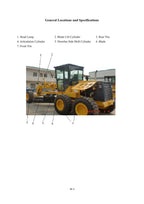 Hyundai HG130 MOTOR GRADER Operators Maintenance Manual