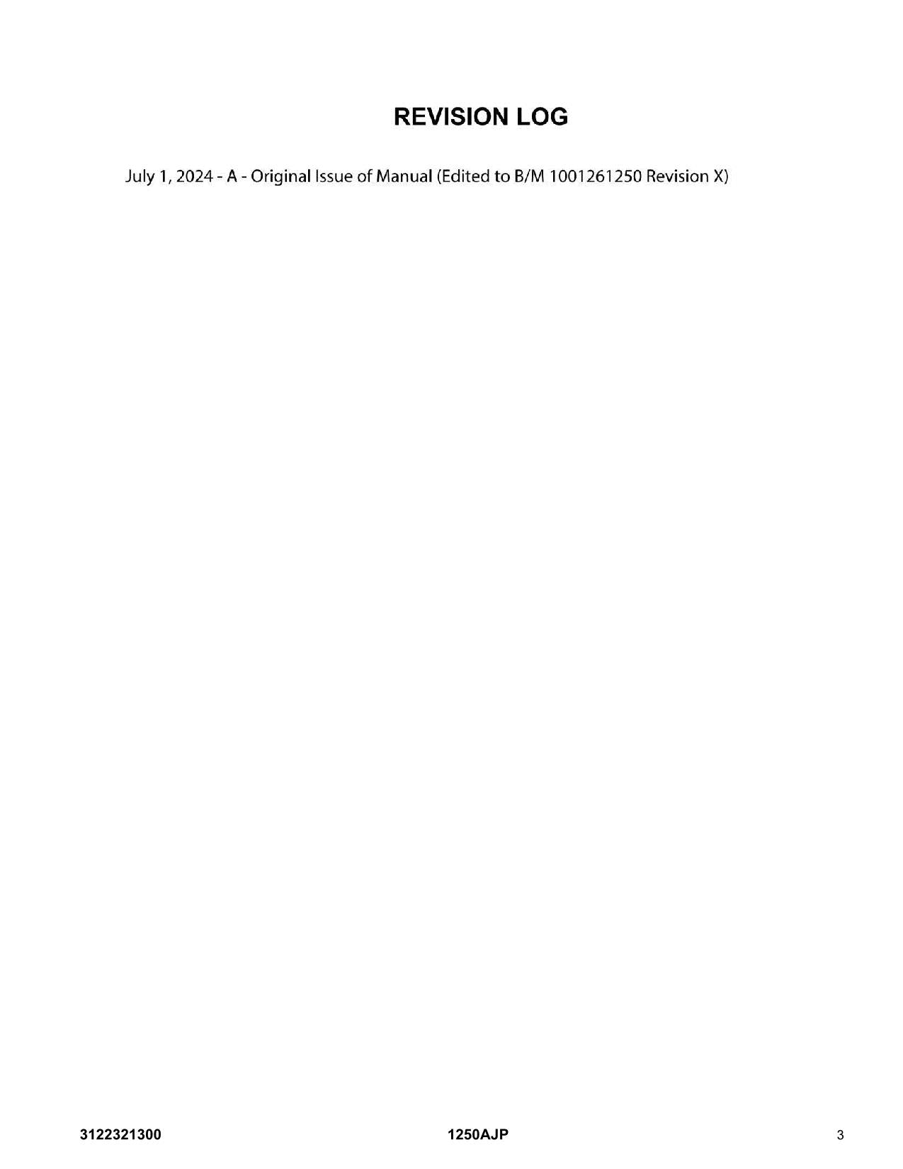 Manual del catálogo de piezas del elevador de pluma JLG 1250AJP