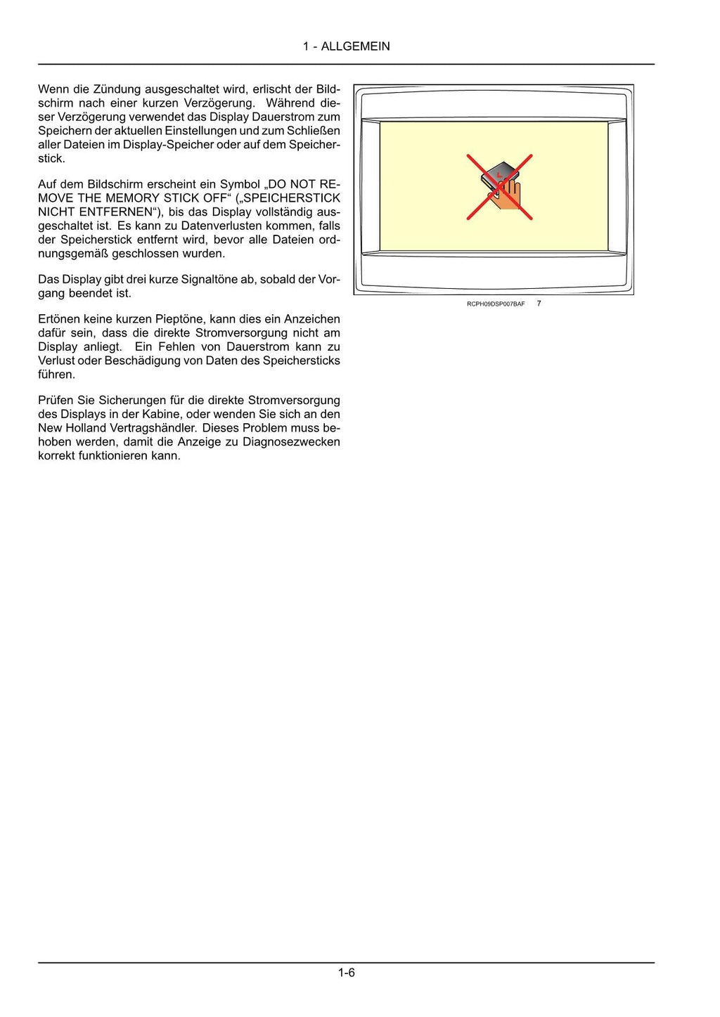 New Holland INTELLIVIEW III Betriebsanleitung 47424354