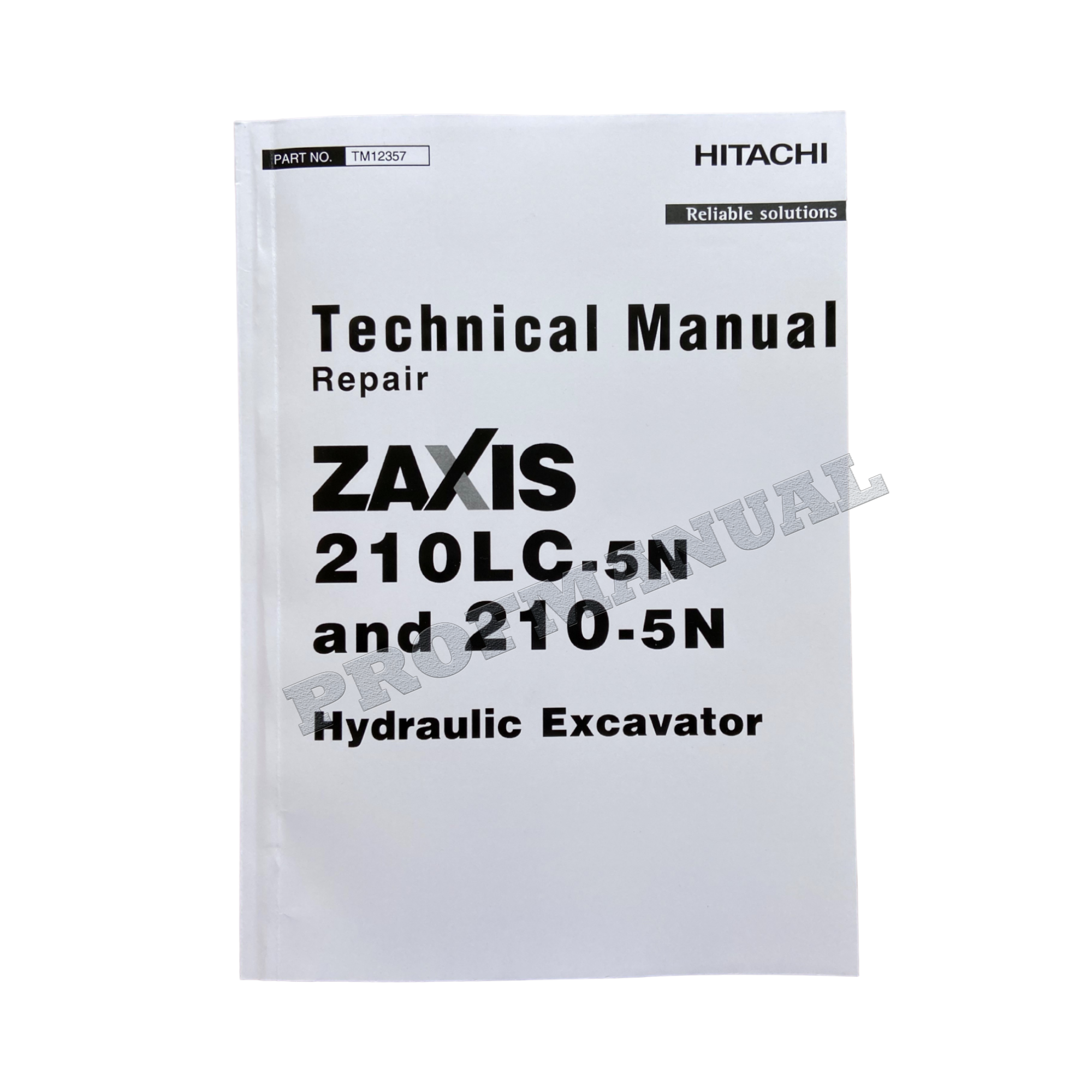 HITACHI ZAXIS 210-5N 210LC-5N EXCAVATOR REPAIR SERVICE MANUAL + !BONUS!