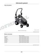 John Deere 1023E 1025R Tractor Manual del Operador Español SN RS000001- MY2025-