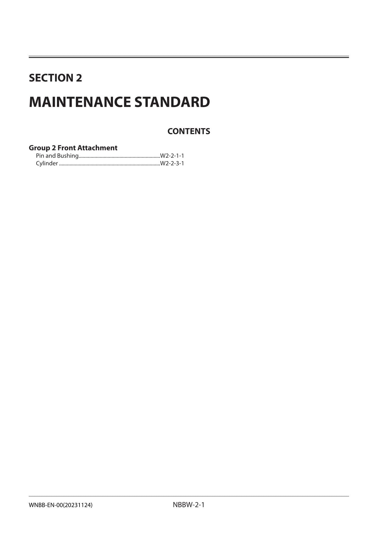 Hitachi ZW30-5B Wheel Loader Workshop Manual